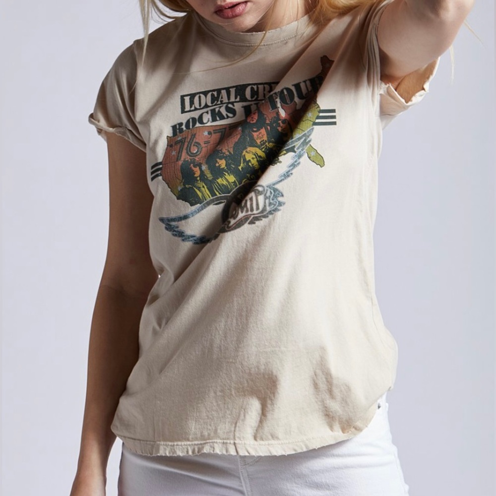 Recycled Karma- Aerosmith Tour Tee - Large 🎤 SOLD OUT ONLINE